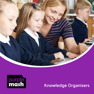 Square image for the Purple Mash Computing knowledge organisers free download by 2Simple Ltd