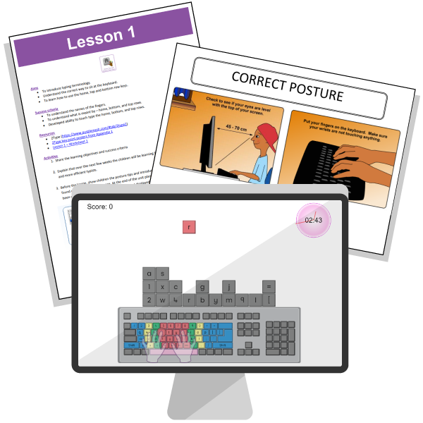 An image showing lessons from the Purple Mash computing scheme of work by 2Simple Ltd